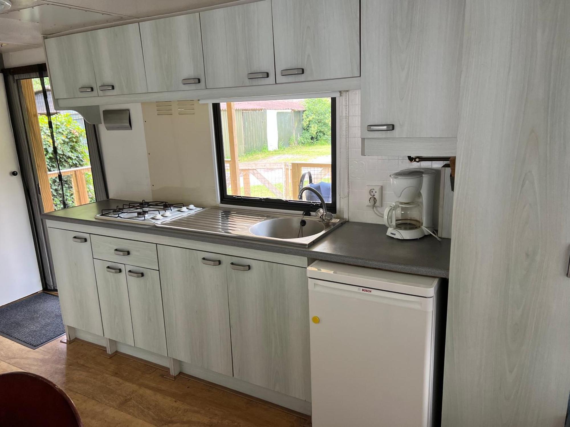 Campsite Stacaravan Aan Het “drents Friese Wold”. Elsloo (Friesland)